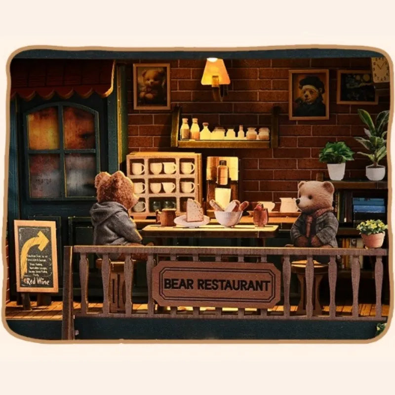 Bear Restaurant | Miniatuurhuisbouwpakket
