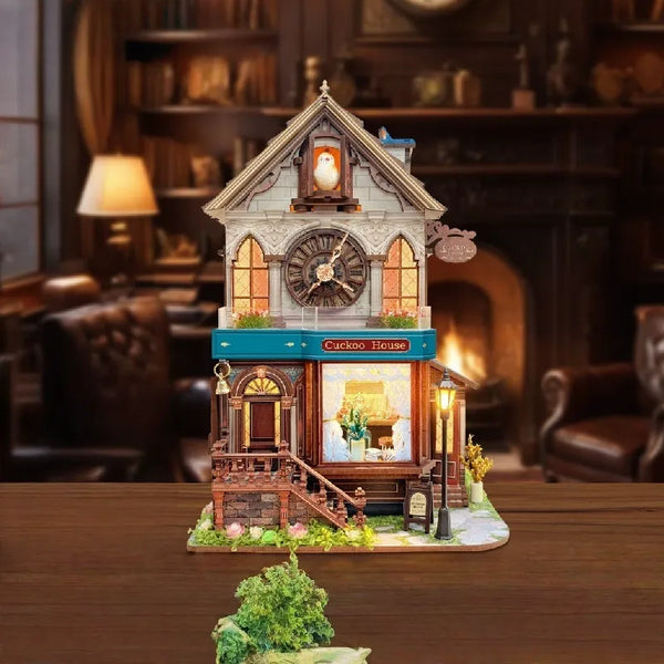 3D Wooden Puzzle - Cuckoo House