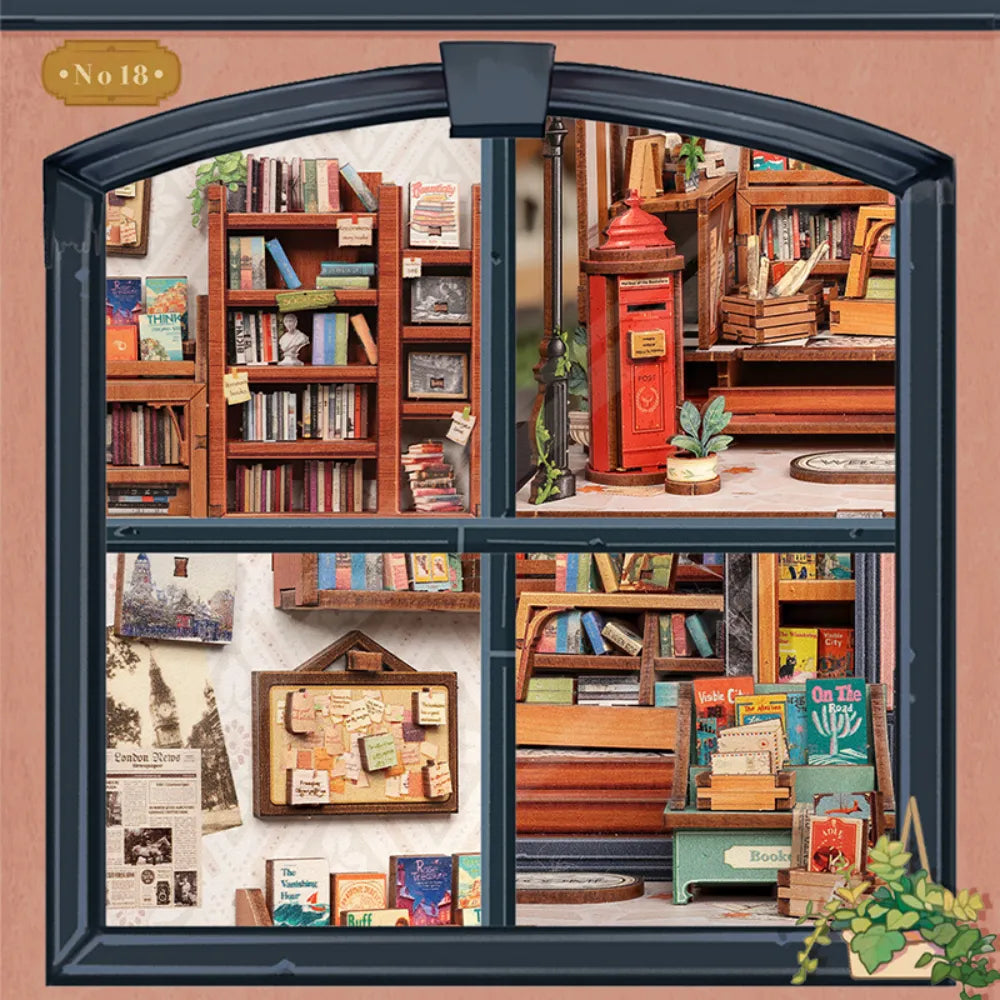 Miniature House Kit - Jack's Bookery