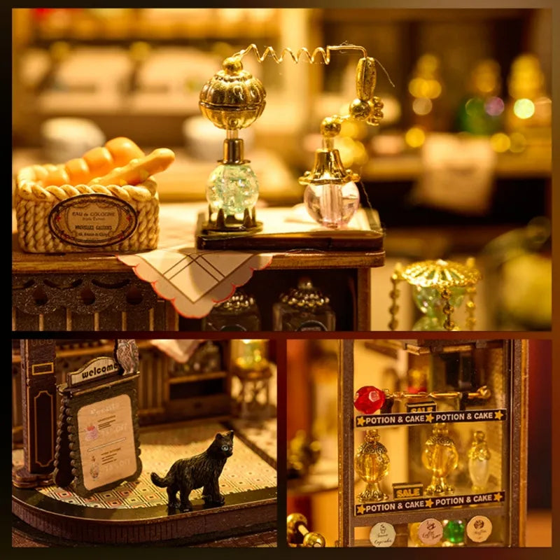 Kit de maison miniature Café magique