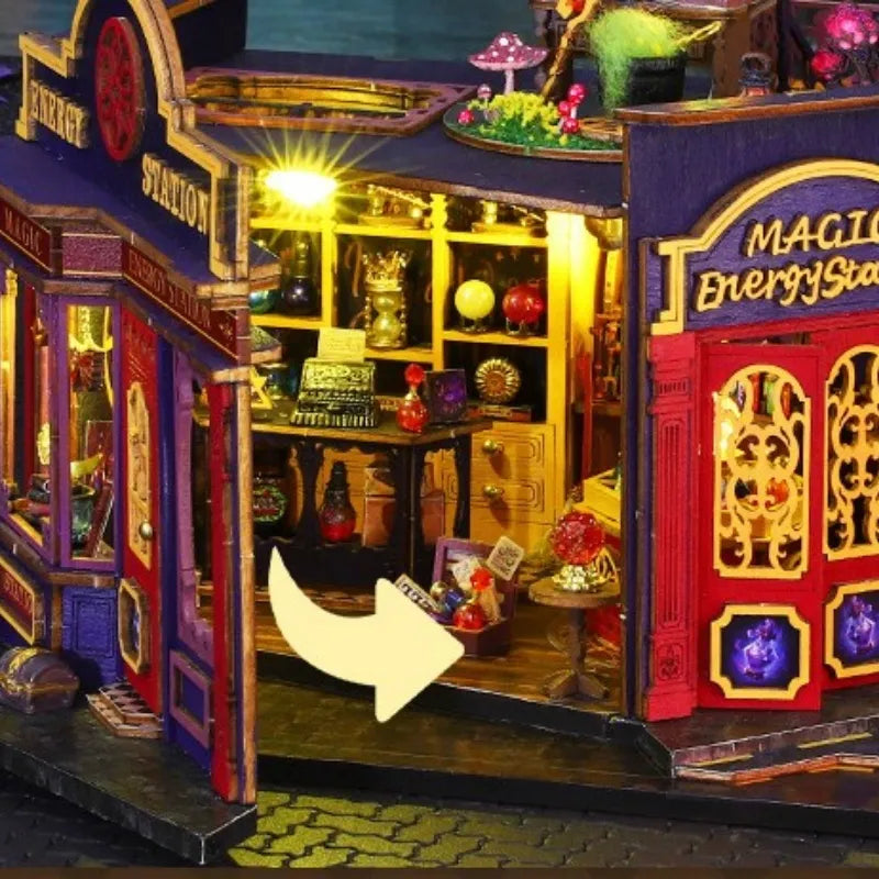 Miniature House Kit - Magic Energy Station