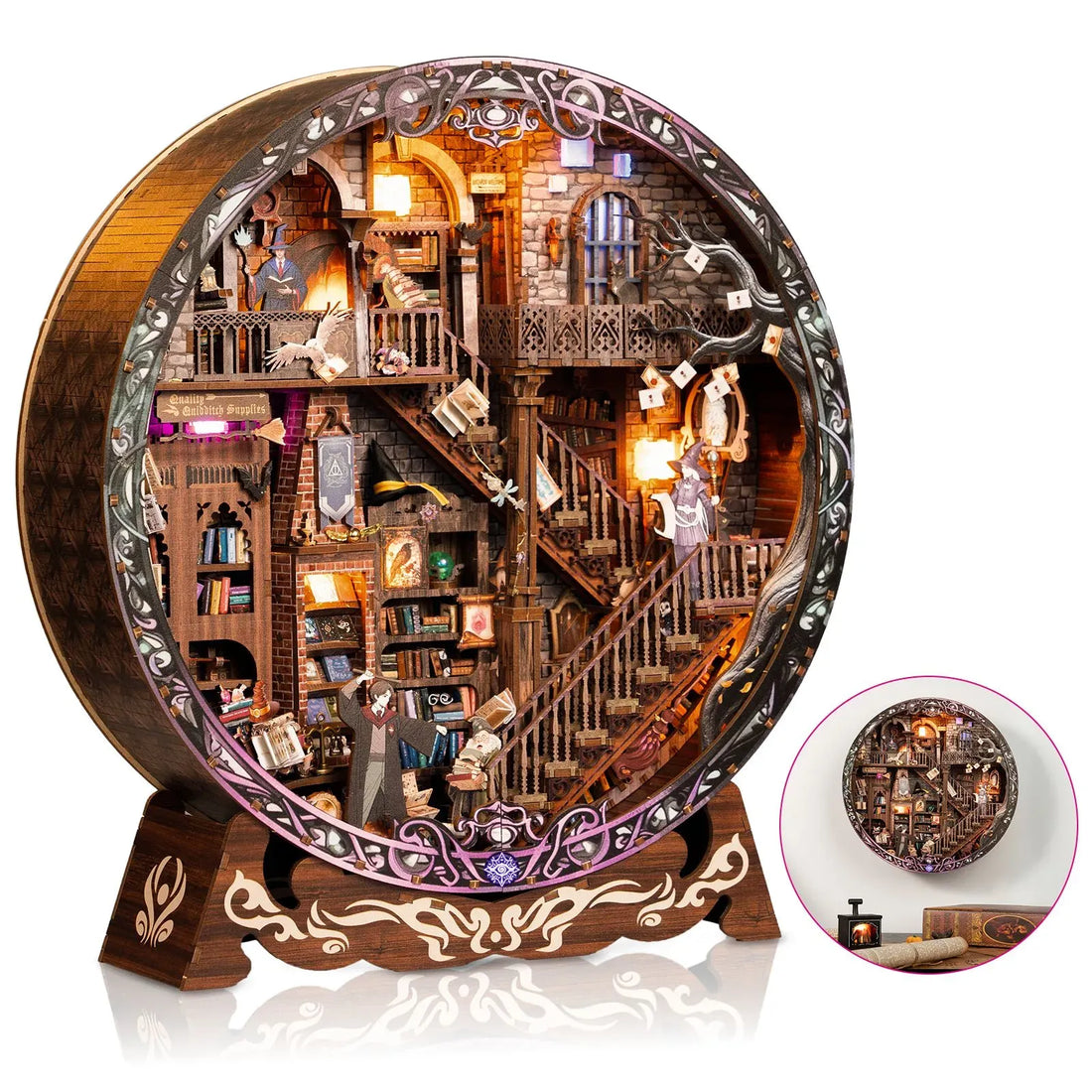 Magic Library 3D picture frame – detail view 7