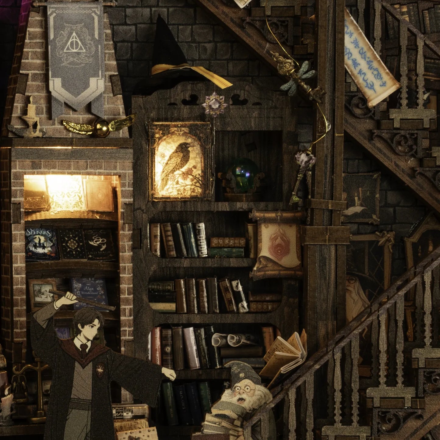 3D Picture Frame - Magic Library