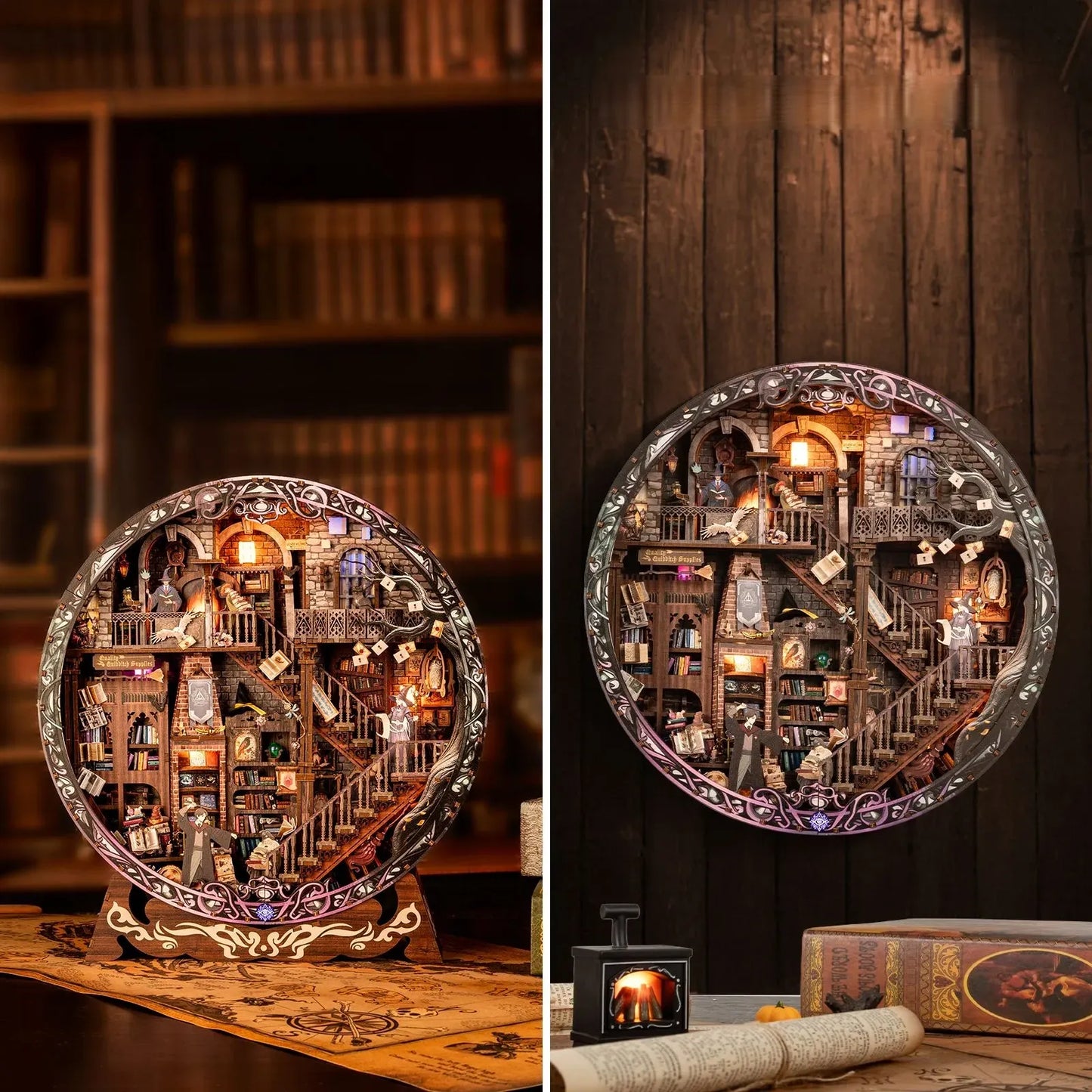 3D Picture Frame - Magic Library